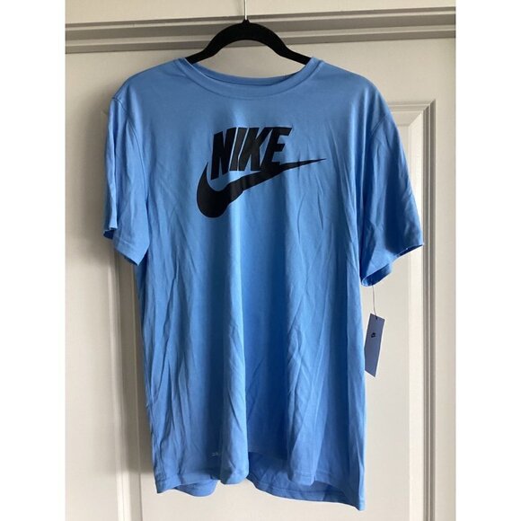 NIKE T-Shirt Legend Icon Futura Size: Large Color: Valor Blue/Valor Blue - Picture 7 of 11